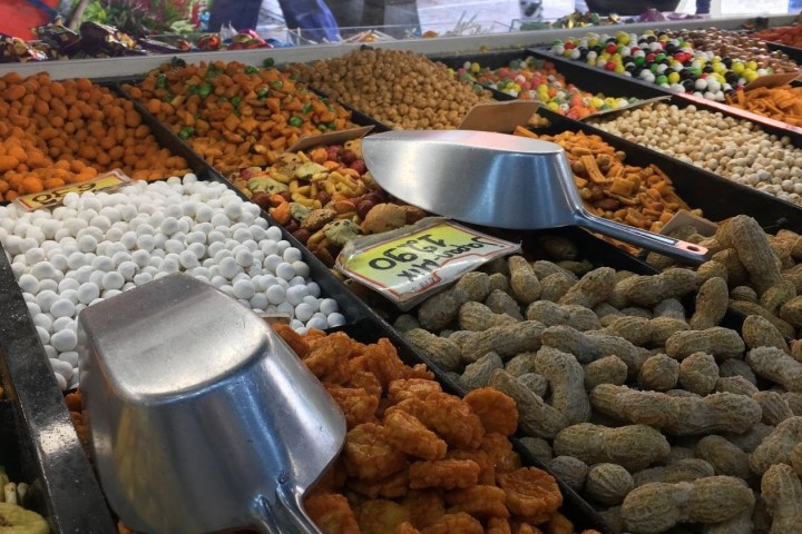 a store filled with lots of different types of food